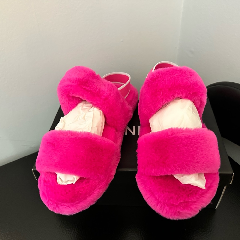 Pink sandals